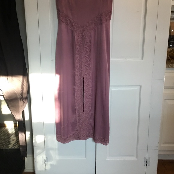 NWT Free People Pink Skies Lace Midi Dress - Picture 3 of 6